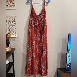 torrid floral formal dress